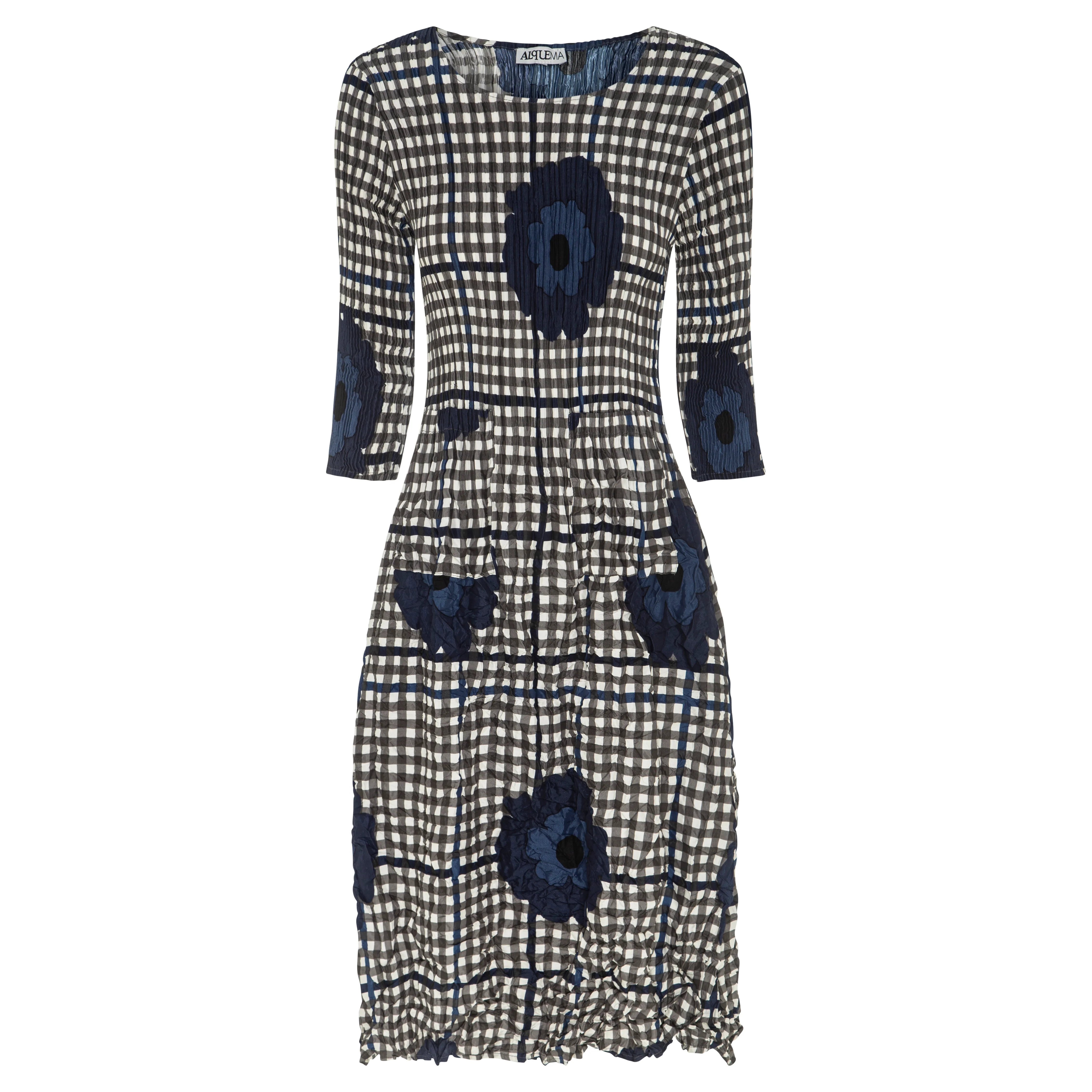 3/4 Sleeve Smash Dress - Prints - Image 8