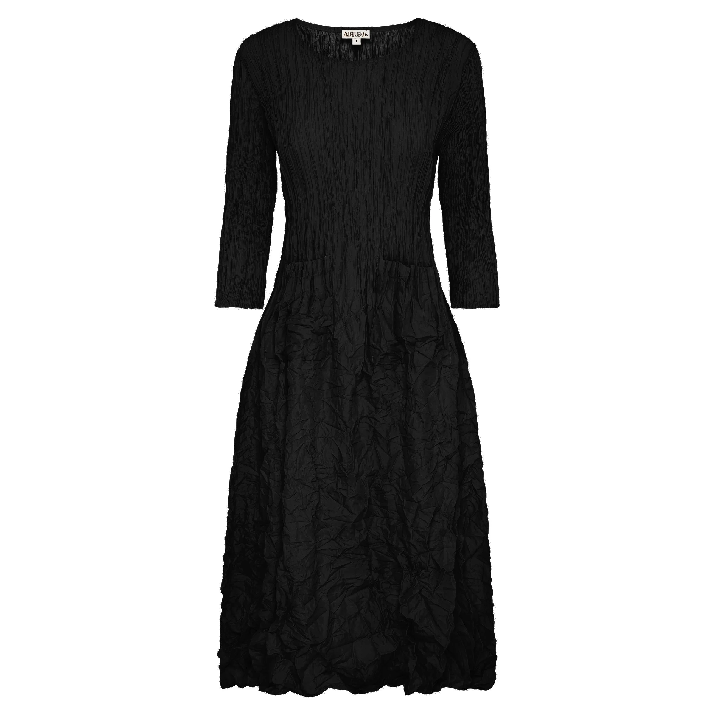 3/4 Sleeve Smash Pocket Dress - Plain Colours | AW26 - Image 9
