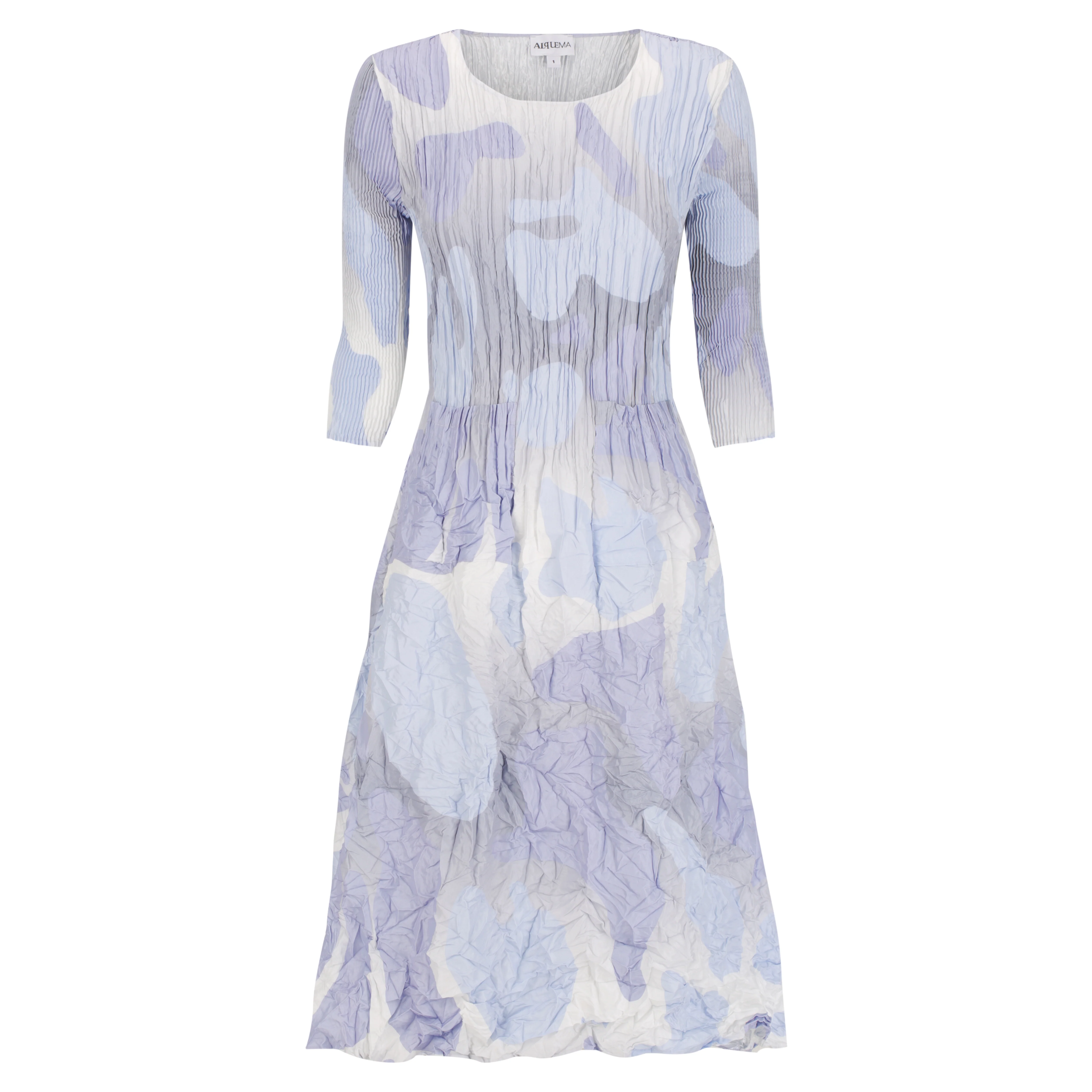3/4 Sleeve Smash Pocket Dress - Prints - Image 14