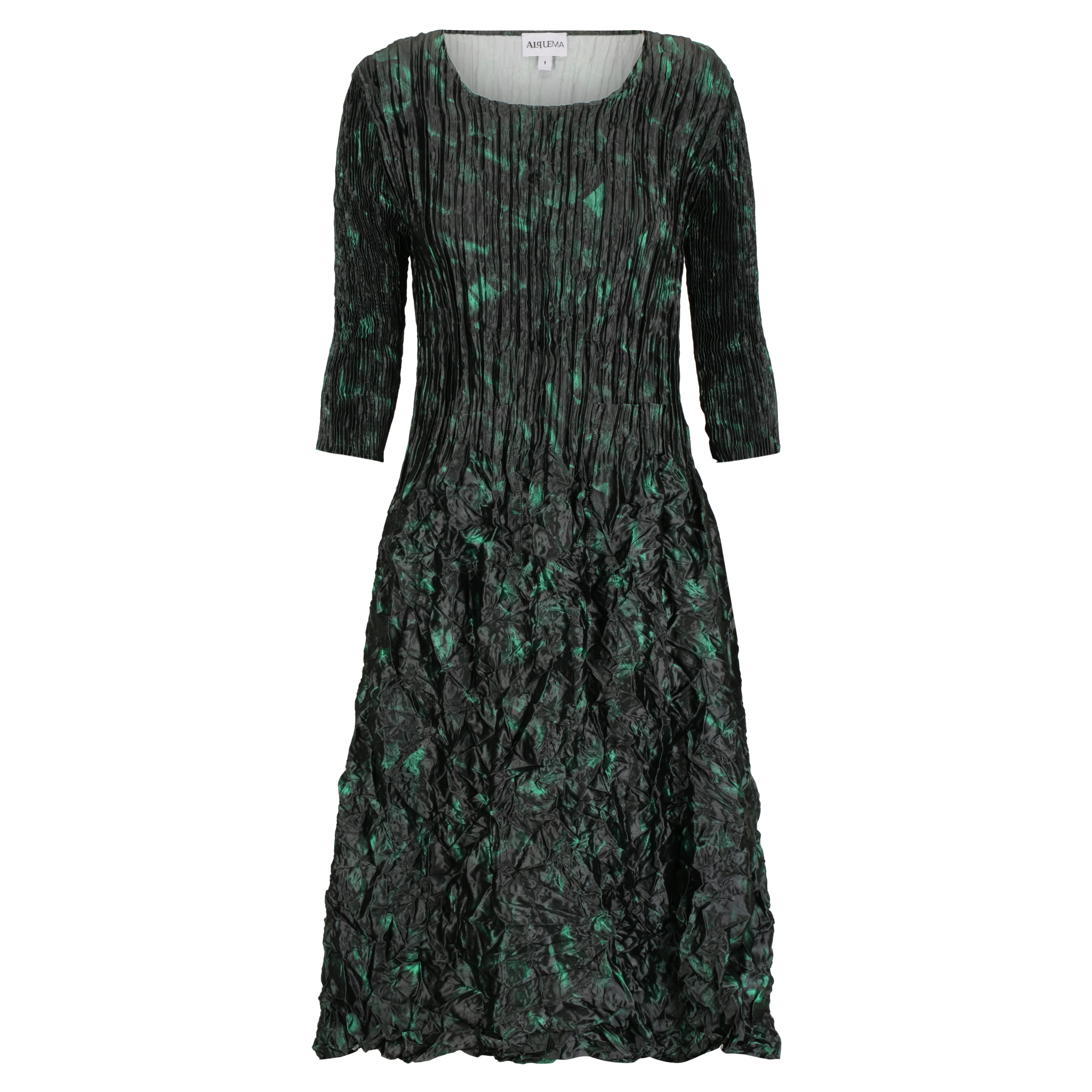 3/4 Sleeve Smash Pocket Dress - Prints - Image 21