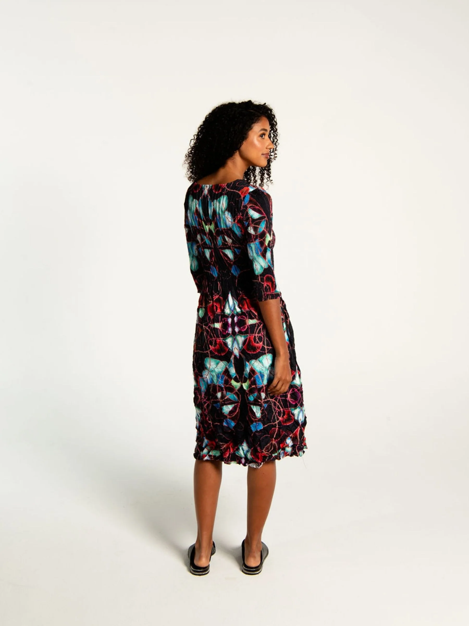 3/4 Sleeve Smash Pocket Dress - Prints | AW26 - Image 21