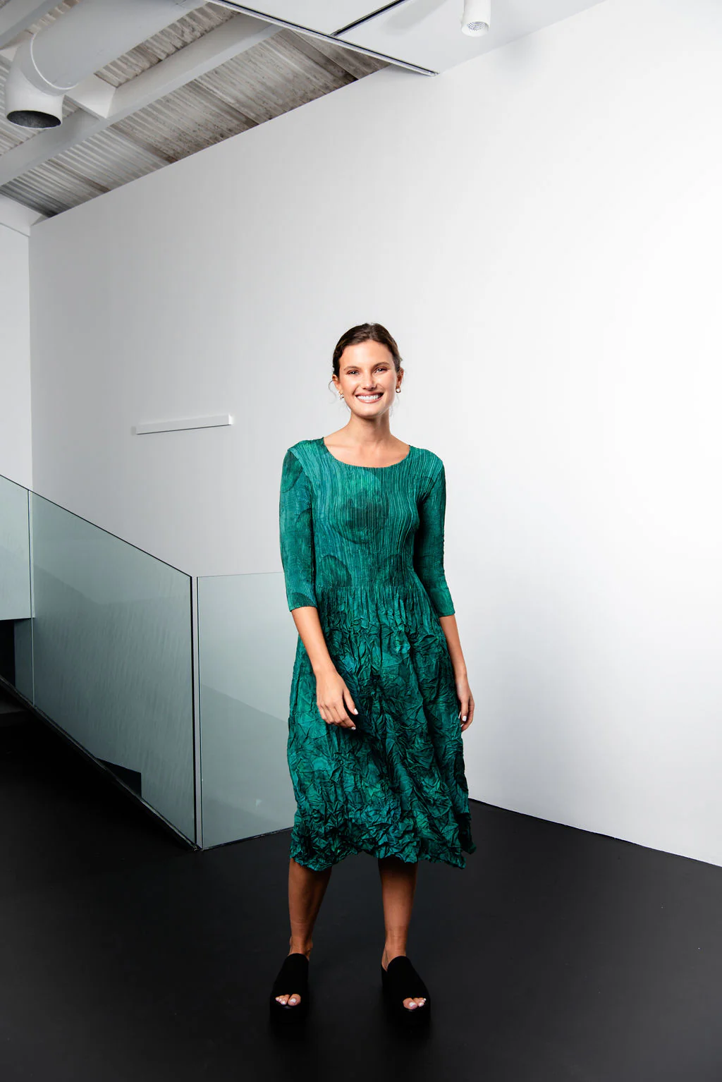 3/4 Sleeve Smash Pocket Dress - Prints - Image 33