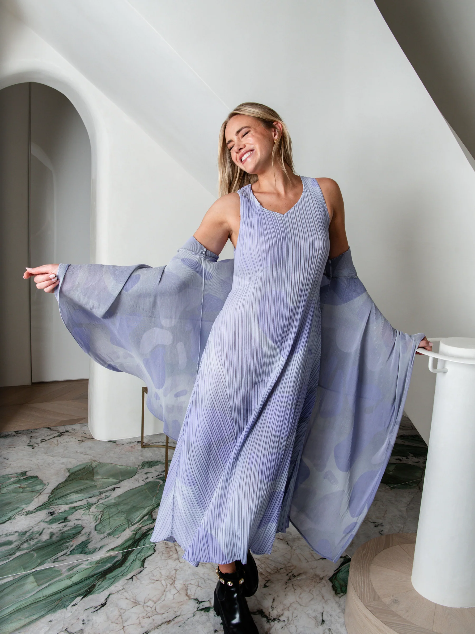 Long Estrella Dress - Prints - Image 53